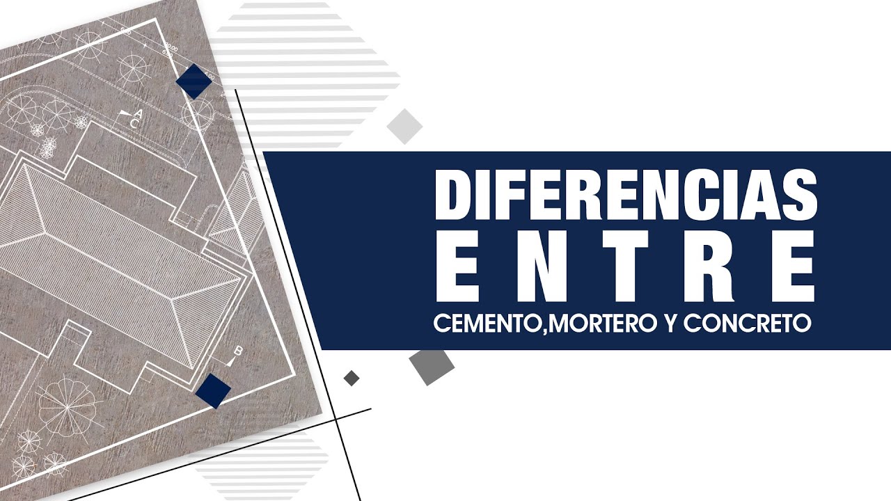 ¿Cuál es la diferencia entre el cemento y el concreto? - We School